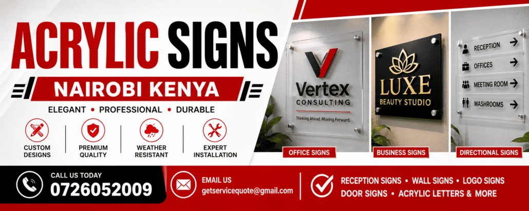 Acrylic Signs Acrylic Signs