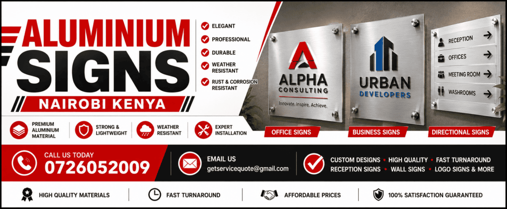 Aluminium Signs Aluminium Signs