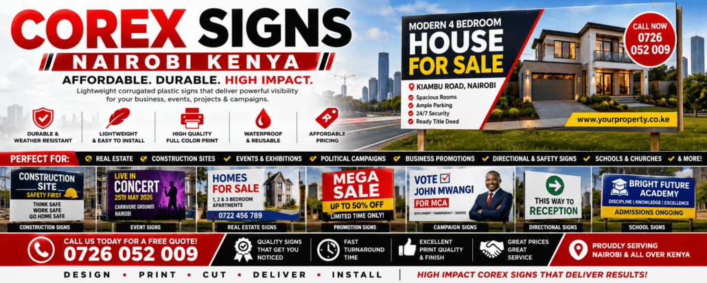 Corex Signs Corex Signs