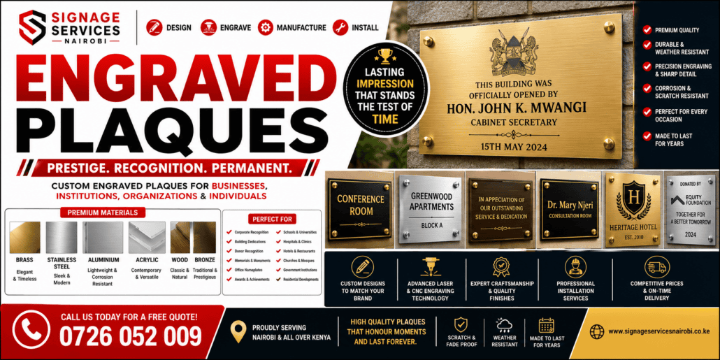 Engraved Plaques Engraved Plaques
