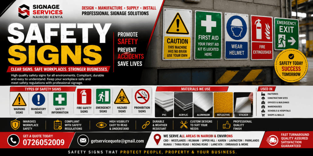 Safety Signs Safety Signs